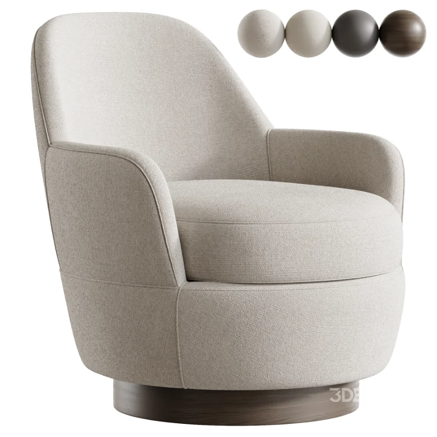 Jacques HIGH Armchair Swivel Image 1