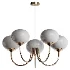 Brass Modern Chandelier - Thumbnail 2