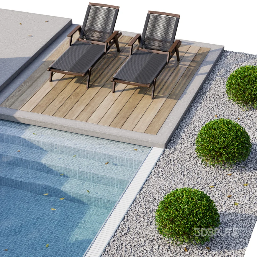 Backyard and Landscape with Pool 09 Image 4