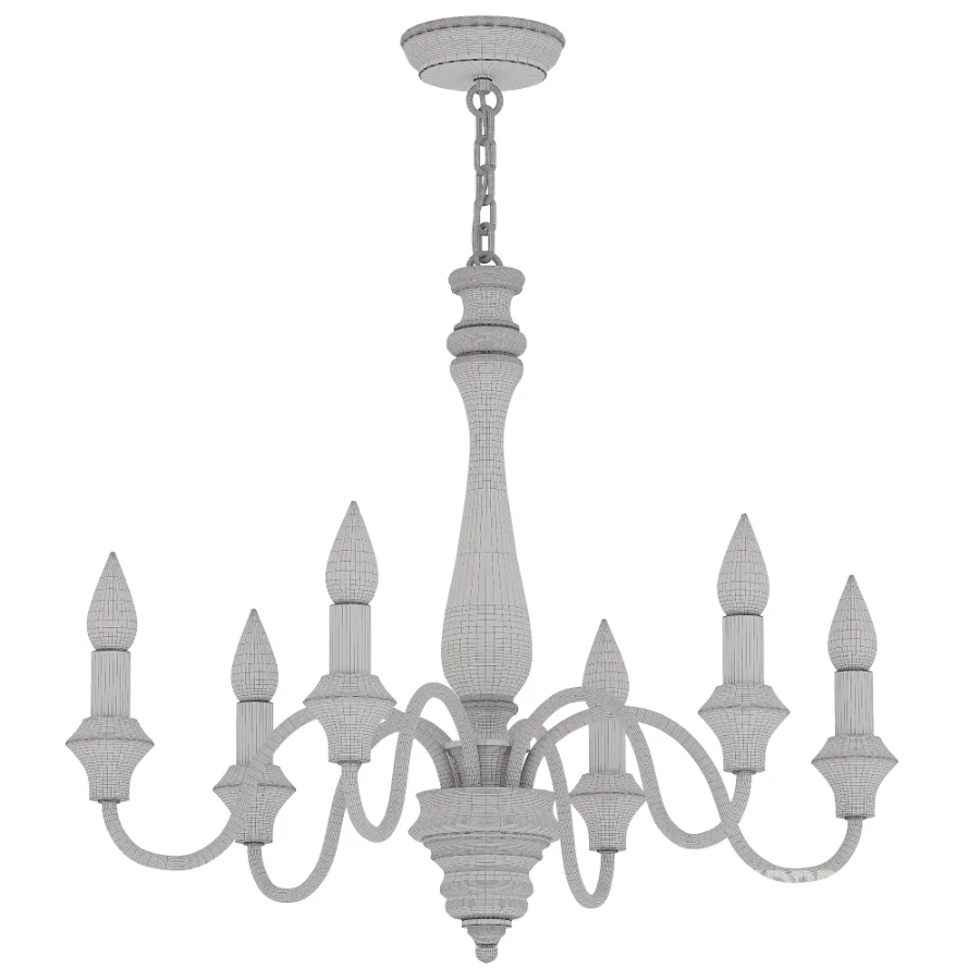 Barina Candle Style Chandelier Image 5