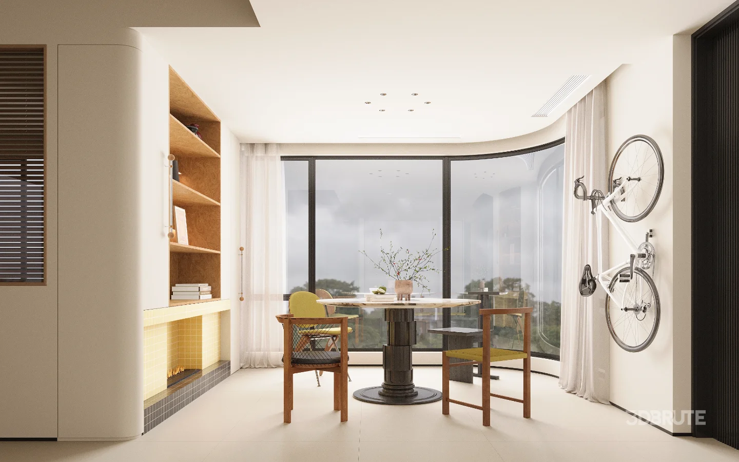 modern dining room Image 1