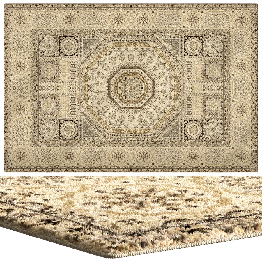 Turkish Kilim Area Rug Cotton Image 5