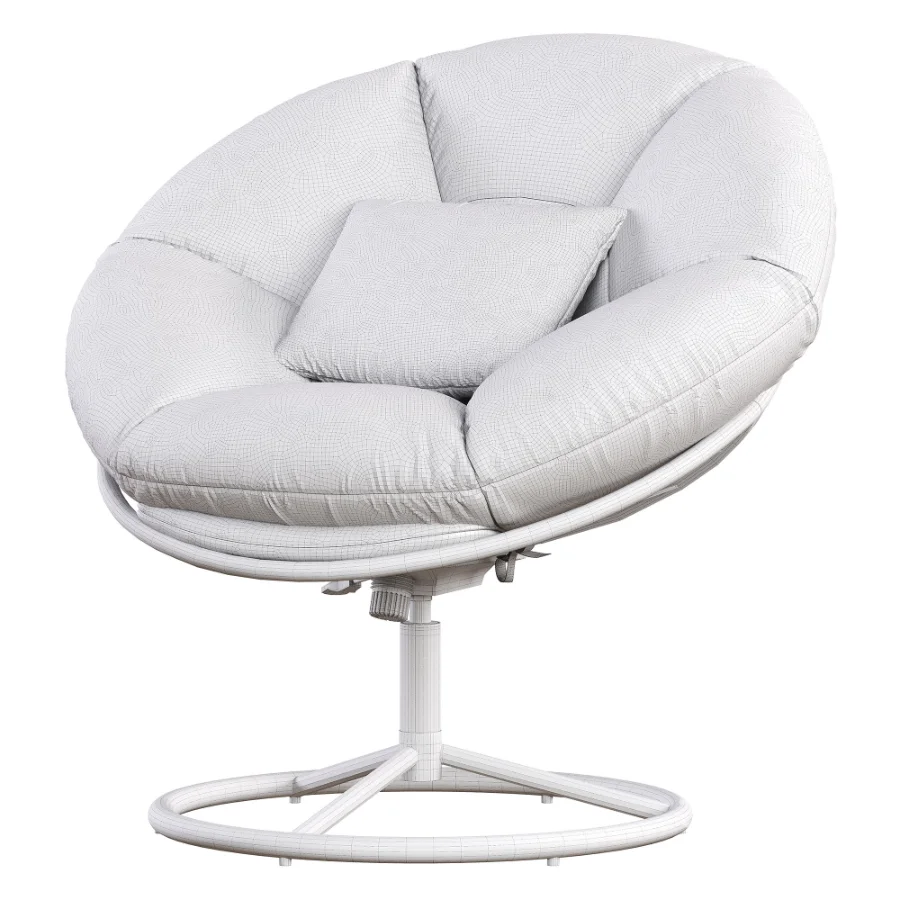 Multi-function Papasan Relaxation Chair Image 6