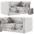 Childrens Upholstered Bed Gaia - Thumbnail 5