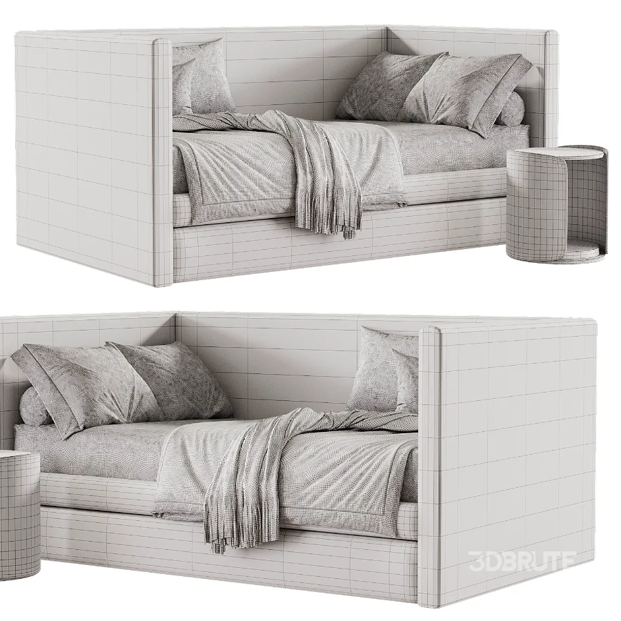 Childrens Upholstered Bed Gaia Image 5