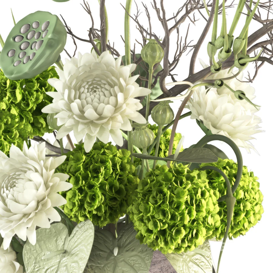 Bouquet of Flowers with Hydrangea 054 Image 5