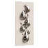 Modern Circular Wall Sculpture with Water Droplet Design DZJ-693 - Thumbnail 1