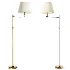 Brass Reading Floor Lamp - Thumbnail 4