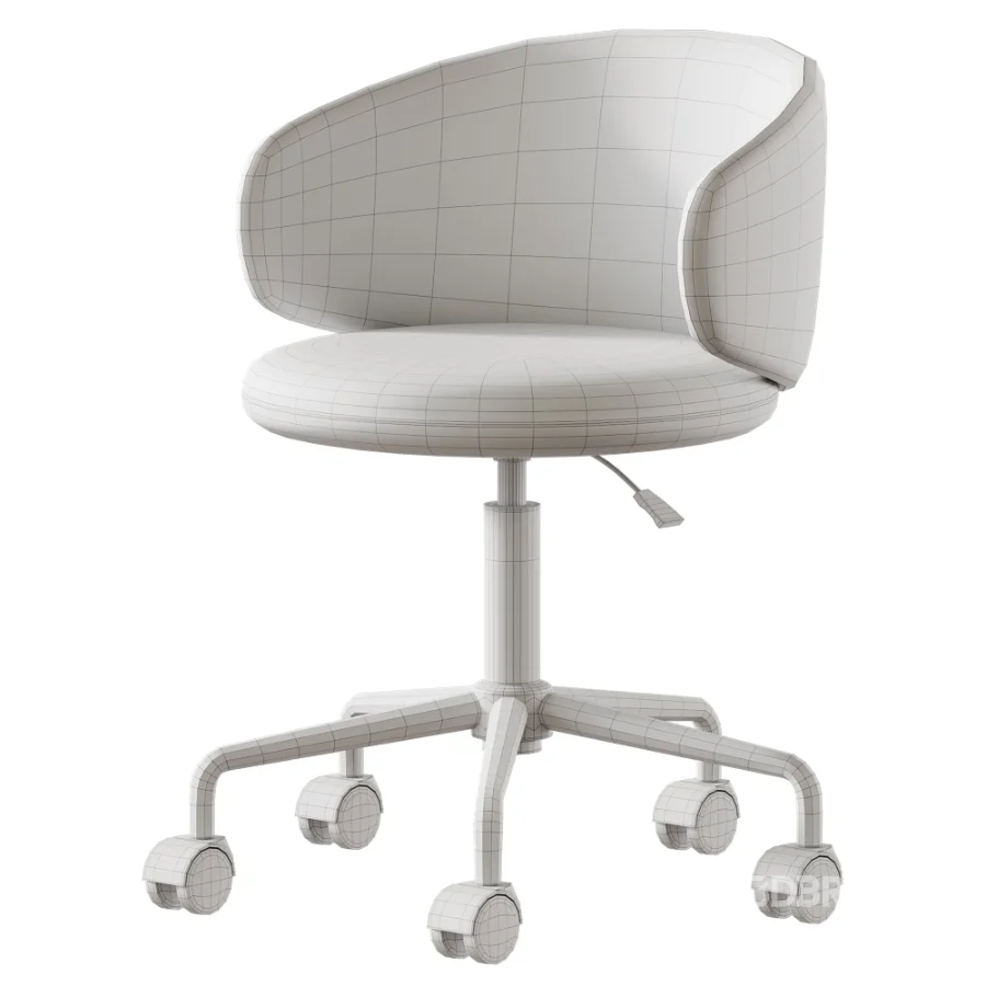 Home Office Swivel Armchair Image 5