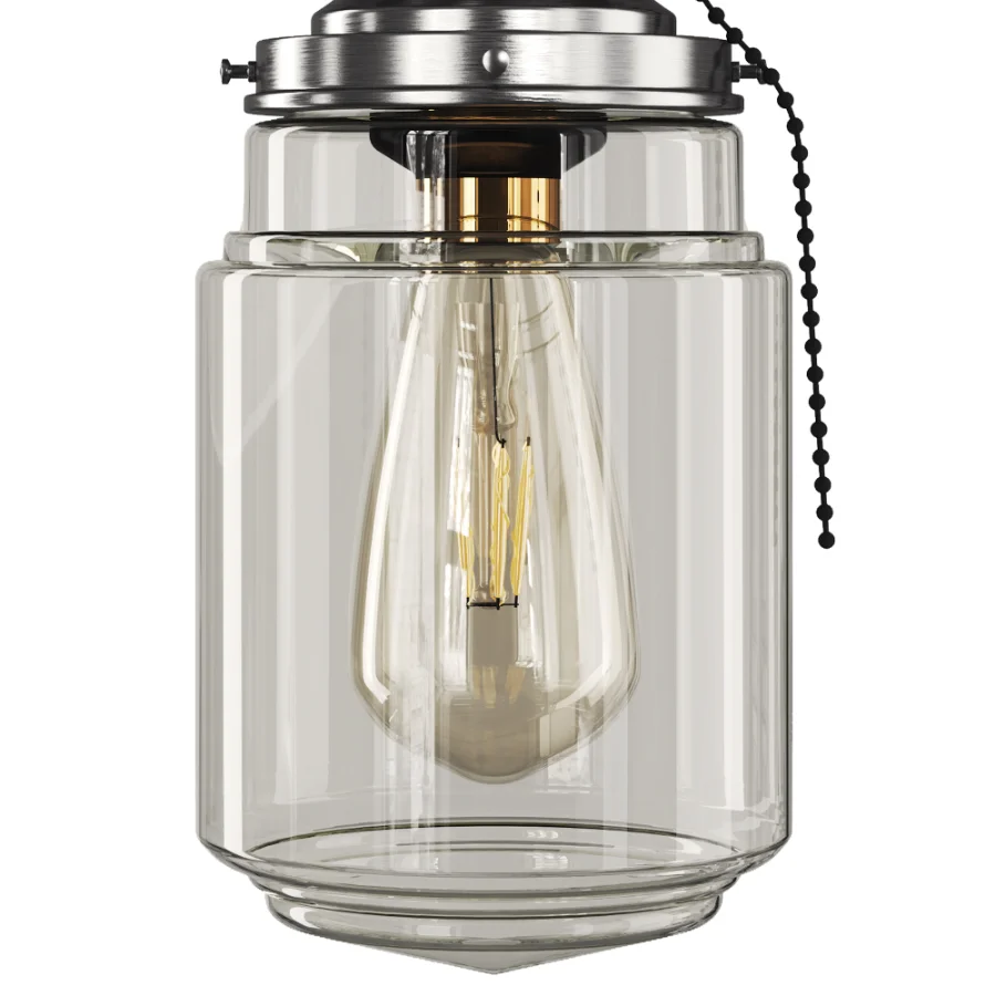 Harbor Glass Flush Mount Image 2