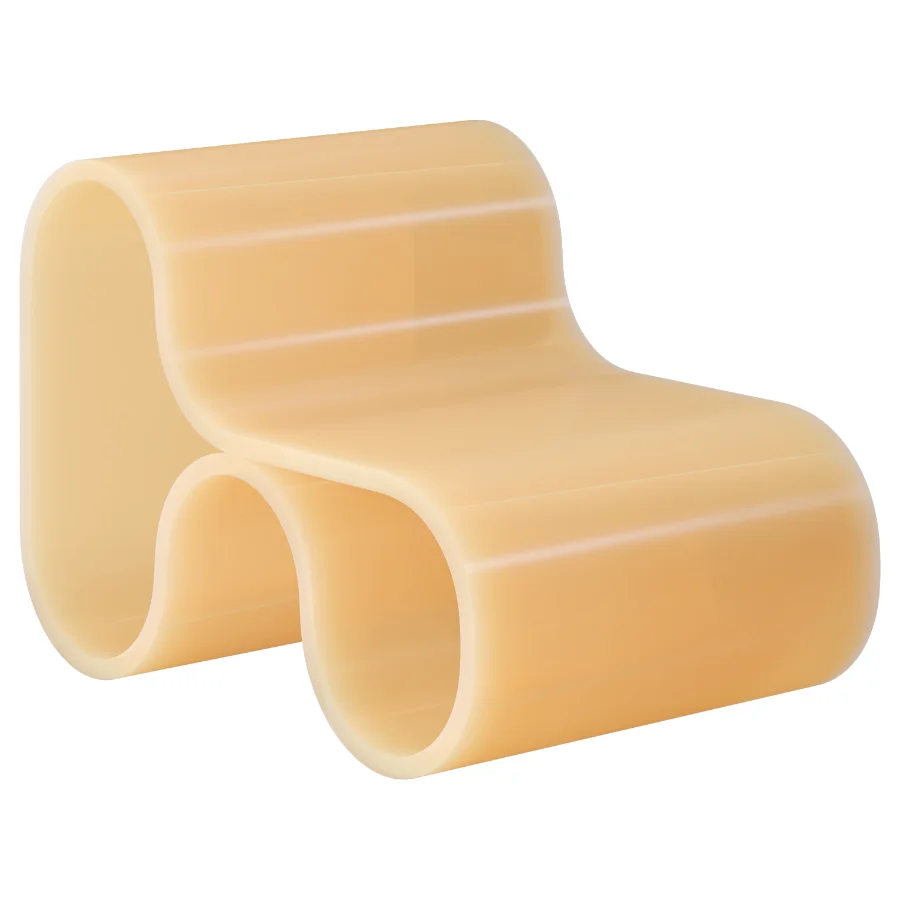 Eternity Lounge Chair Resin By Arda Yeniay | StudioTwentySeven Image 2