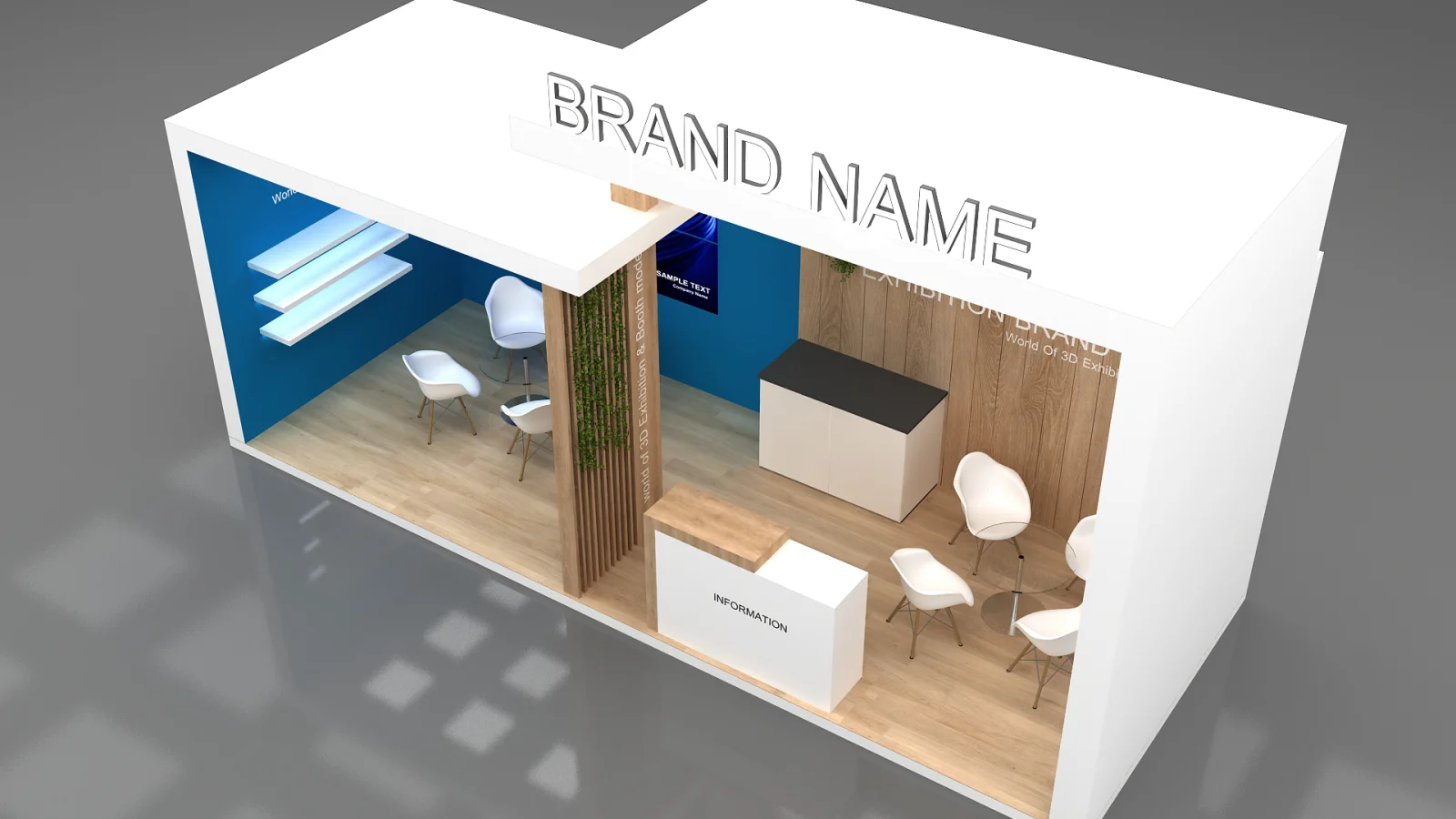 exhibition booth Image 1