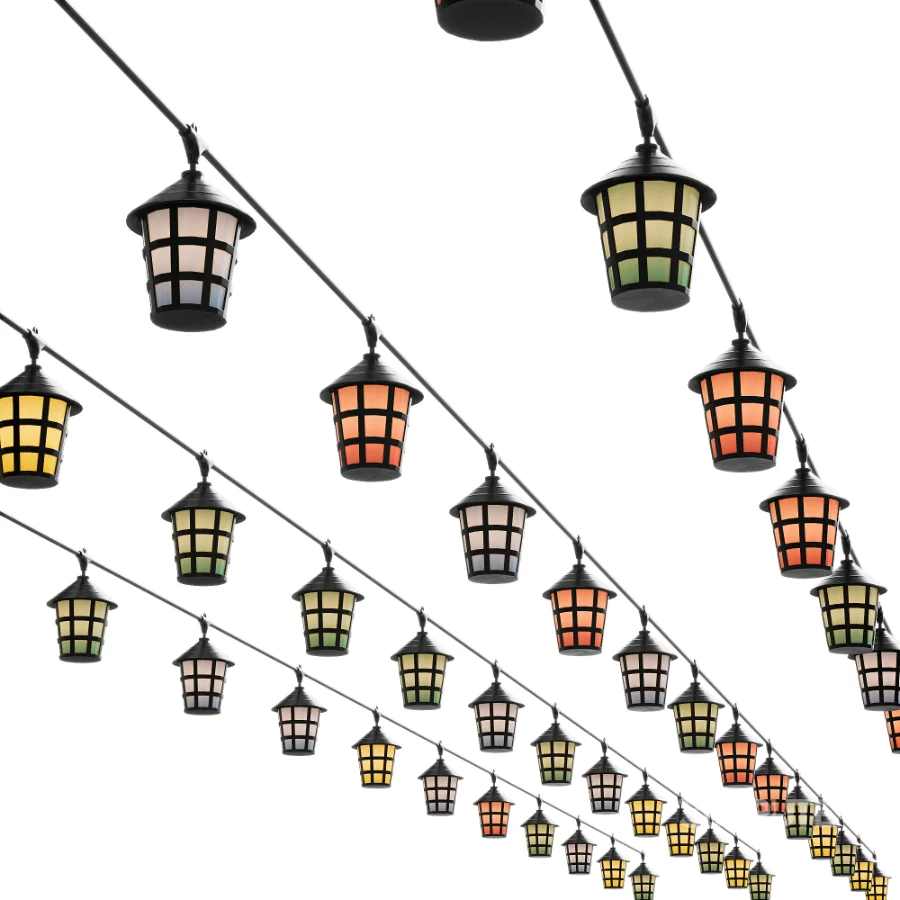 Editable Garland Outdoor String Lights 18 Image 2