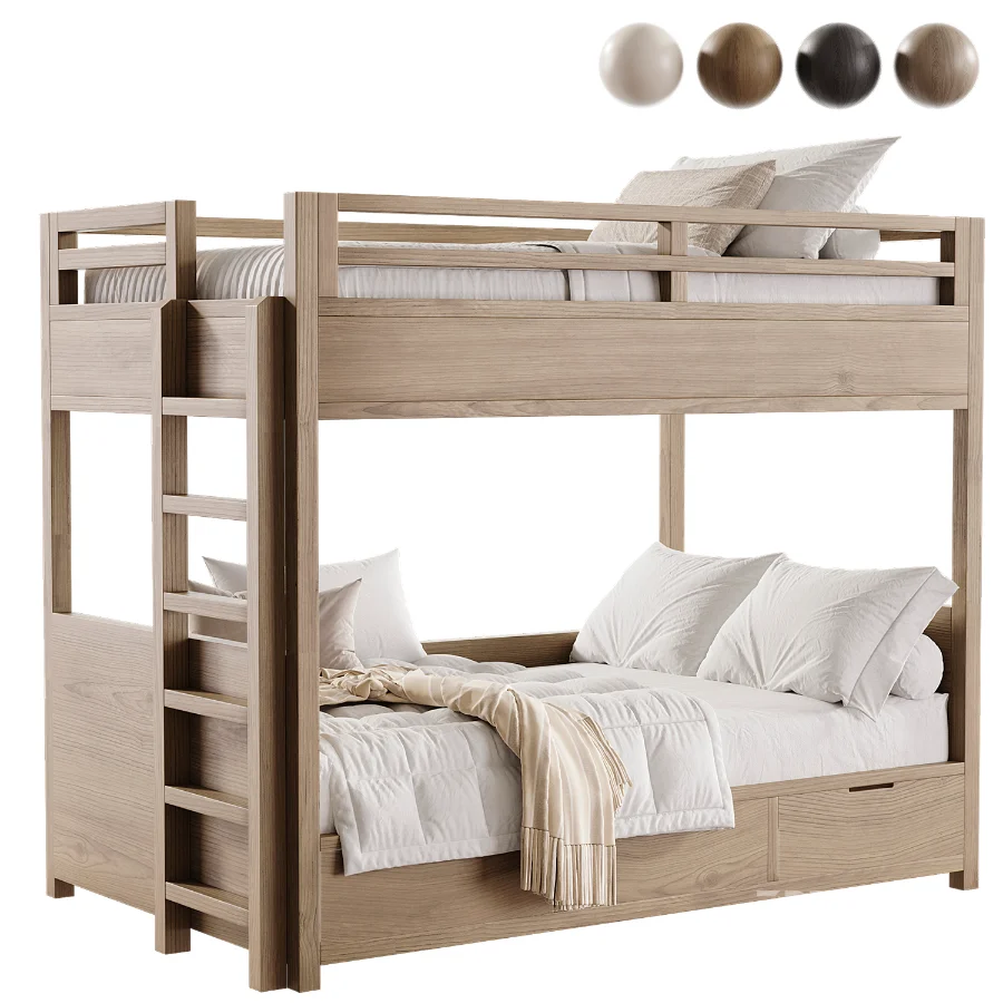 Laguna Storage Bunk Kids Bed Image 2