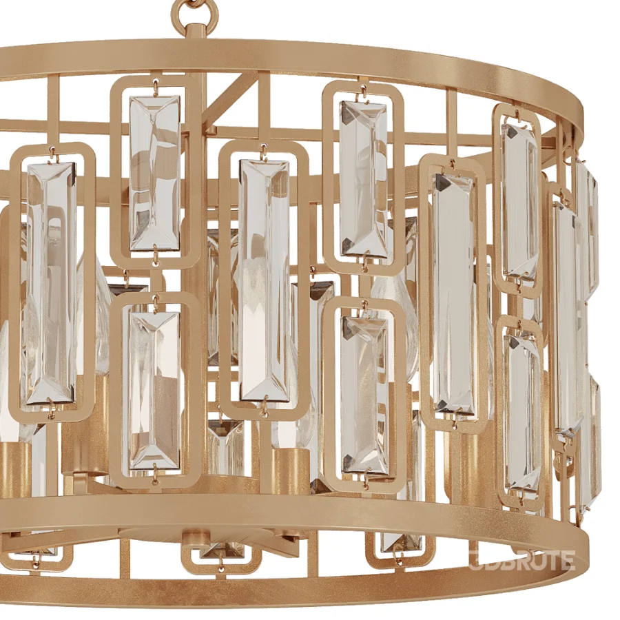 Bolton Crystal Pendant Light Image 7