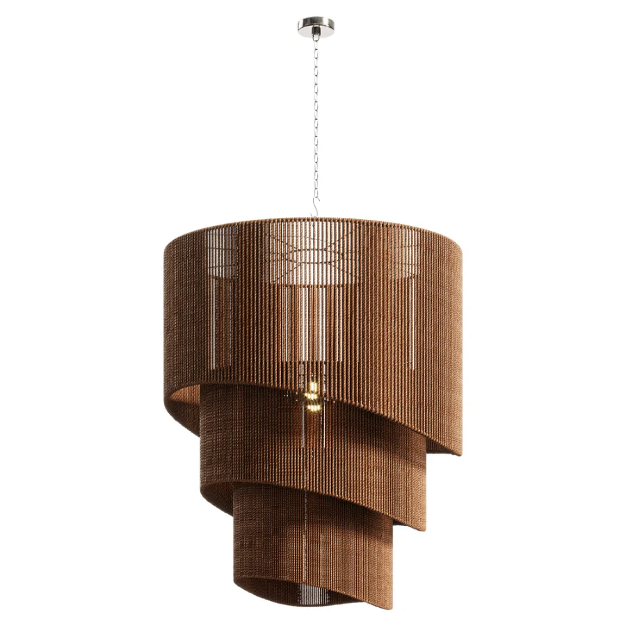 Woven Chandelier Wave Image 1