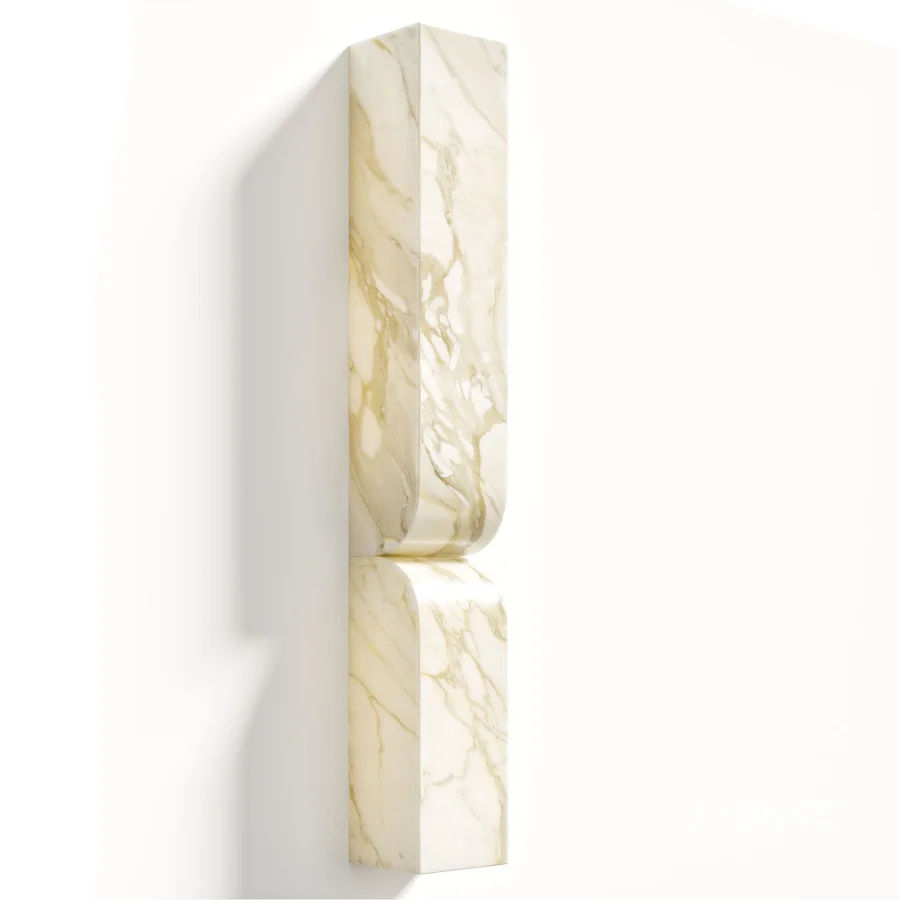 Cordoba 600 Bronze Vein Alabaster Wall Light Image 5