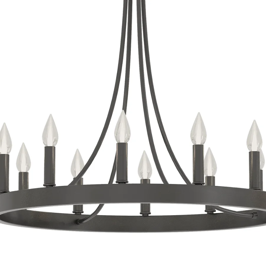 Hendon Wagon Chandelier Image 7