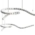 Gabriel Wave LED Chandelier - Thumbnail 4