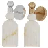 Alabaster Brass Wall Sconce - Thumbnail 1