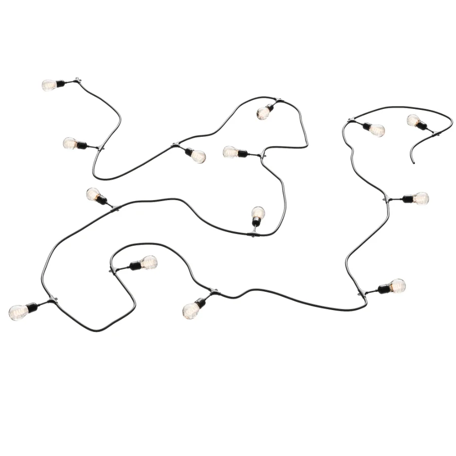 Editable Garland Outdoor String Lights 16 Image 1