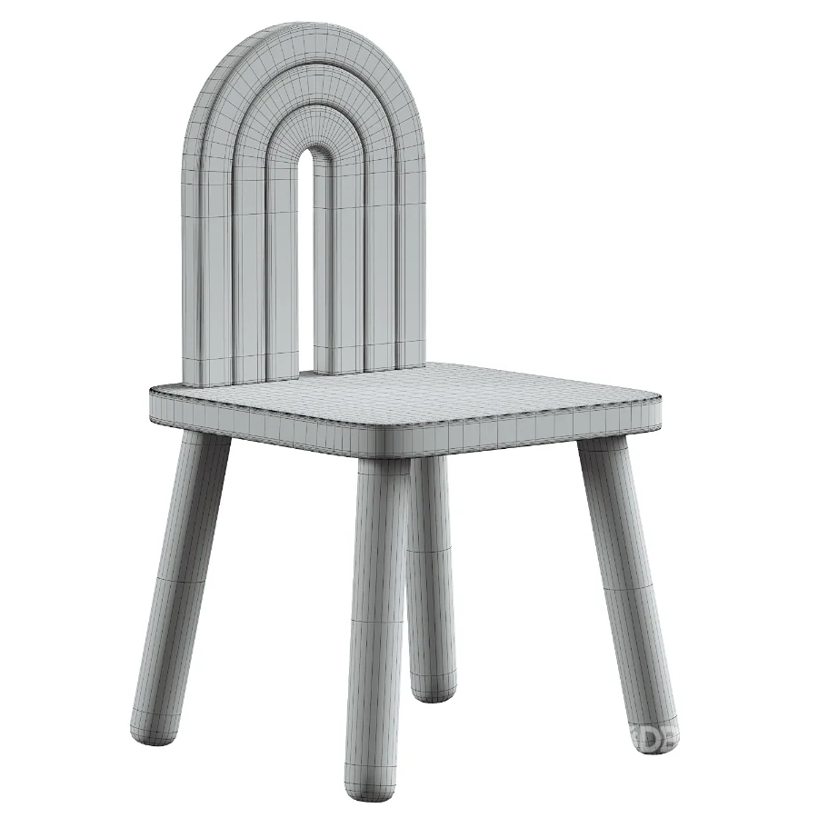 Rainbow Kids Chair Image 7