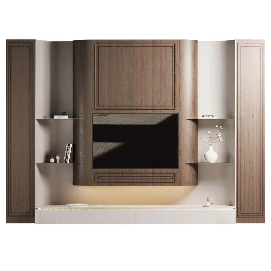 TV wall set 002 Image 2