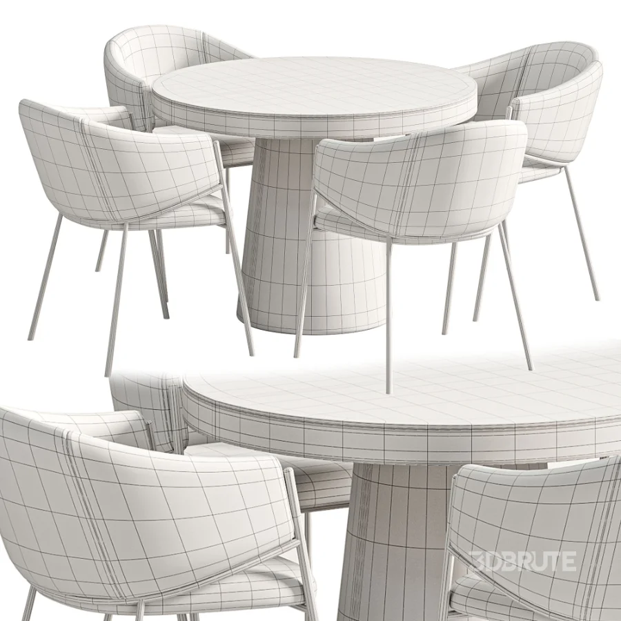 Обеденный Лаген стол Dining table Dill Chair Image 2