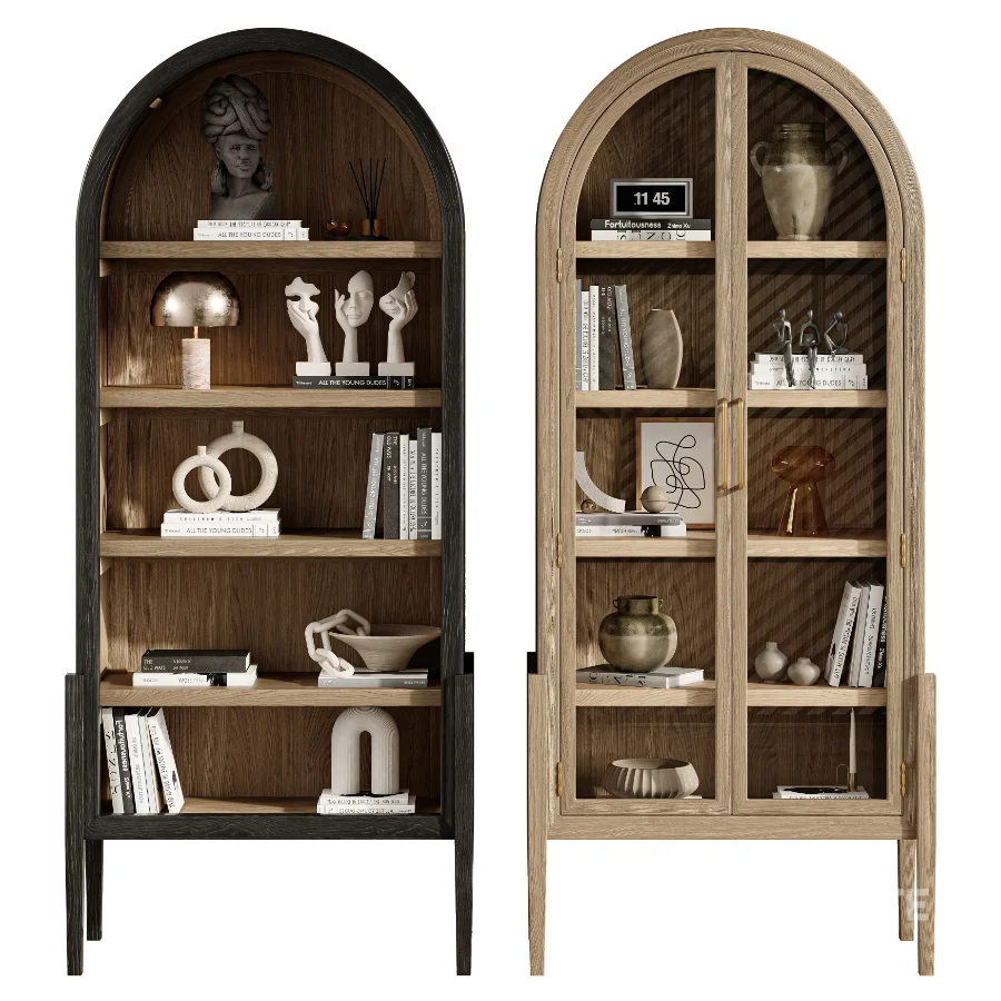 Shelves Decorative-Rack Set 10-Tolle Bookcase Image 1