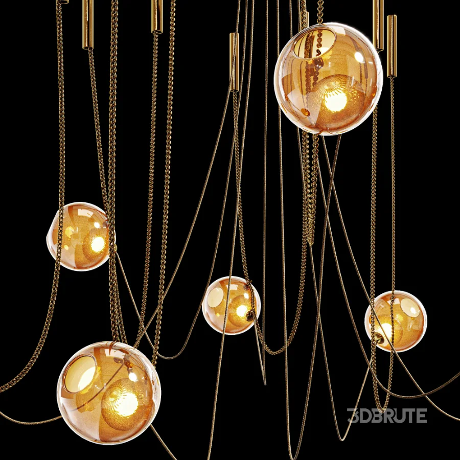 LAROSE GUYON ABYSSE 08 CHANDELIER Image 8