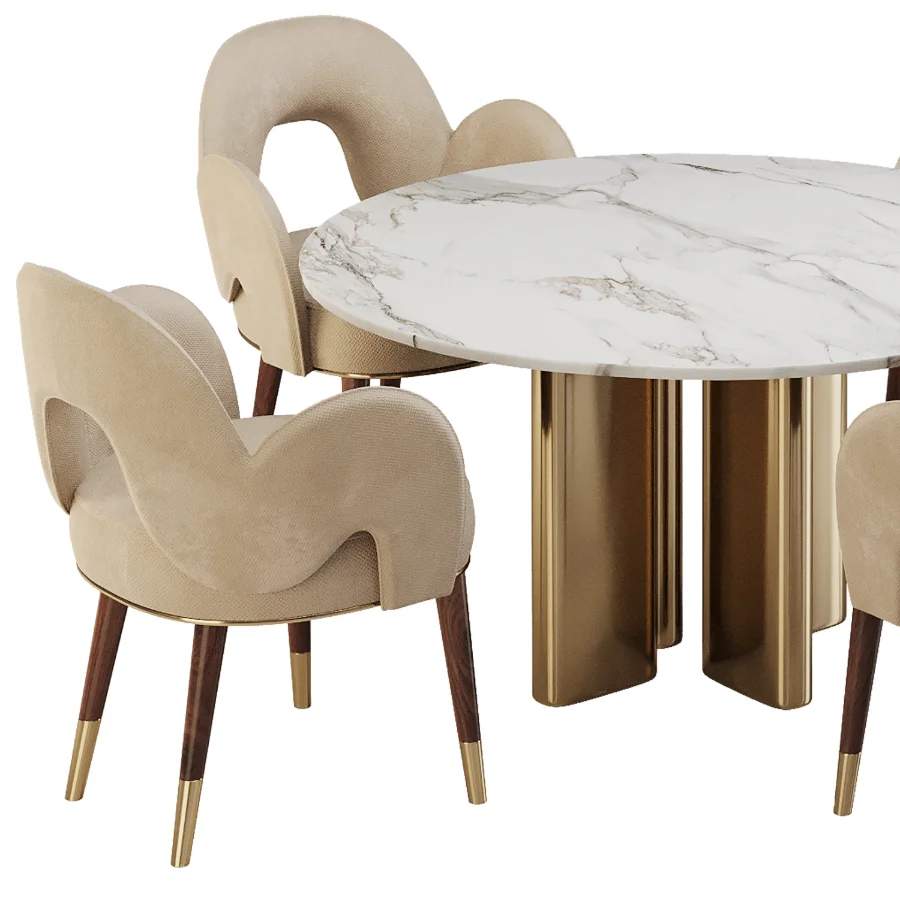 Dinning chair and table381 Image 3