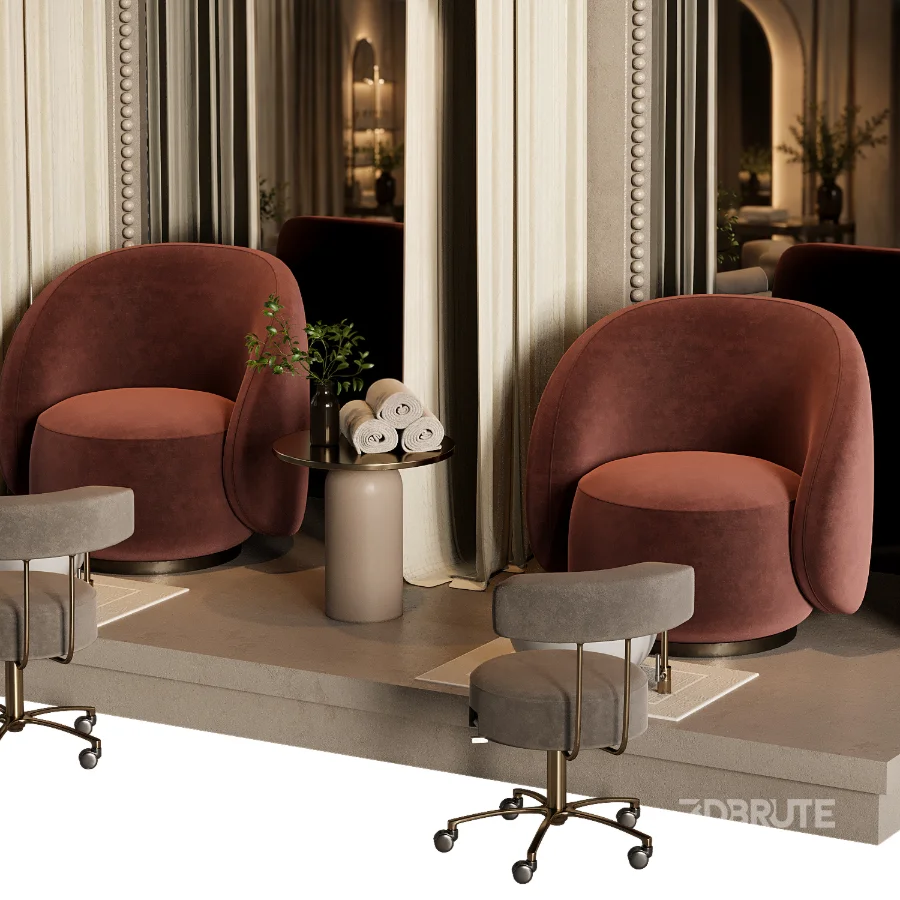 Pedicure Area in Beauty Salon 12 Image 4