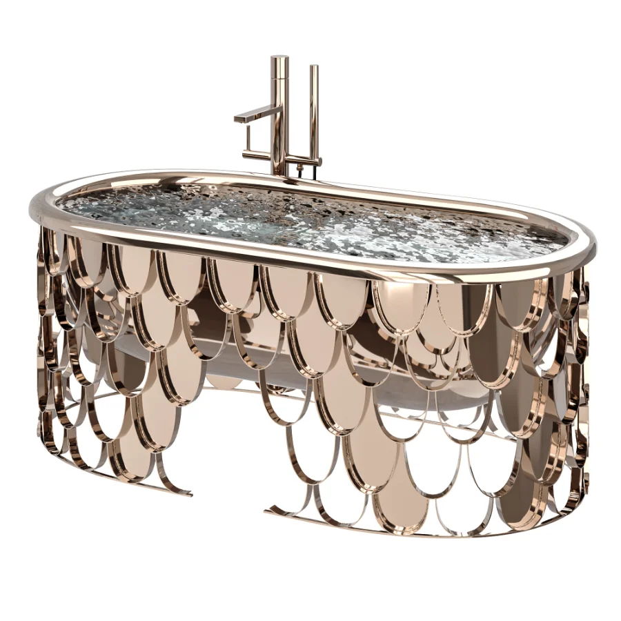 Luxury Koi Bathtub Image 2