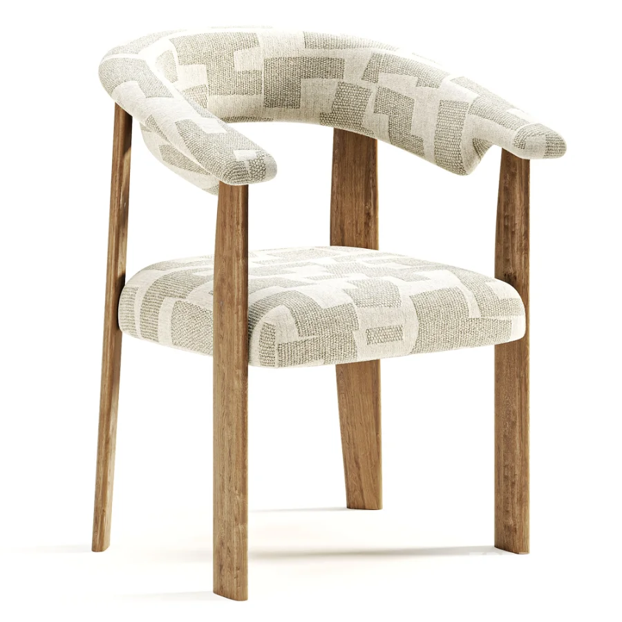 Afra Chair Upholstered by Baxter Image 7