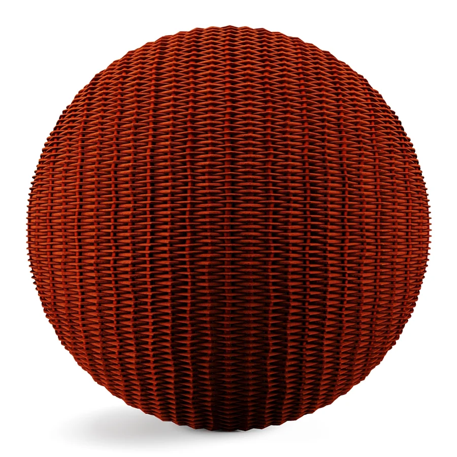 FB18 PBR Woven basket 4K Image 2