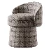 Ocotea Home Vanity Stool - Thumbnail 4