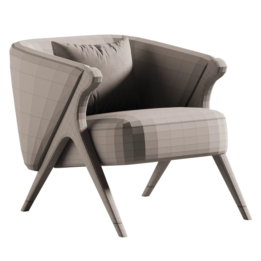 Pair of Mid Century Lounge Chairs Image 2
