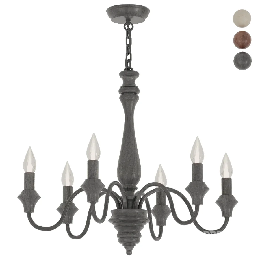 Barina Candle Style Chandelier Image 4