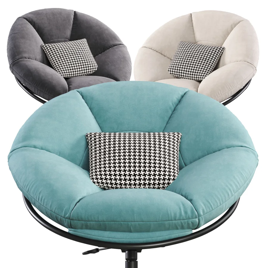 Multi-function Papasan Relaxation Chair Image 4