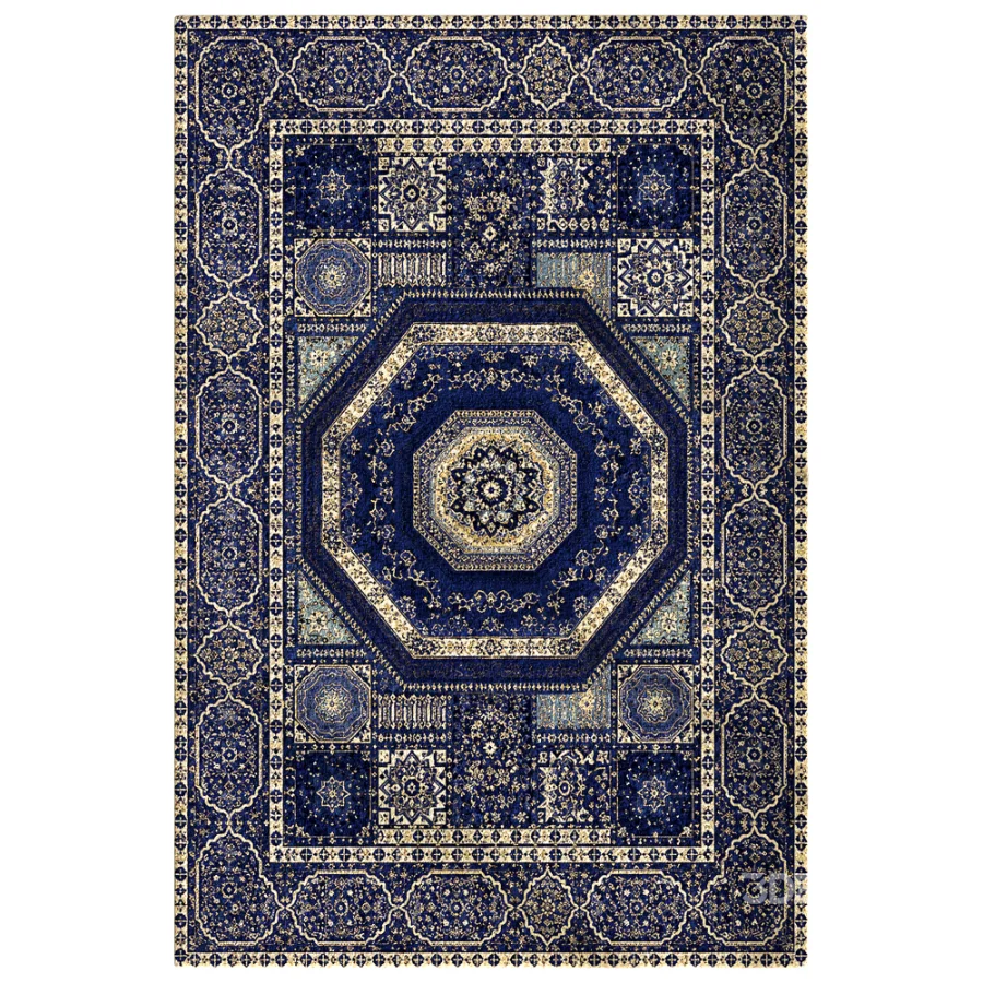 Turkish Kilim Area Rug Cotton Image 3