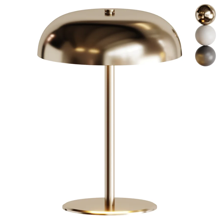 Zara Monochrome Touch Table Lamp Image 1