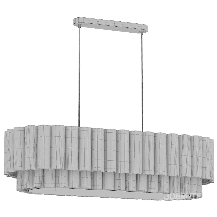 Folia linen pendant Image 2