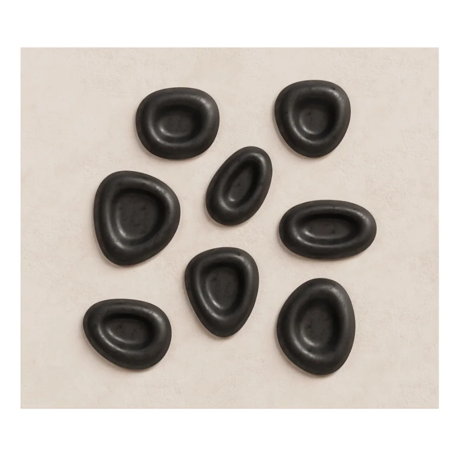 Modern Blue Ceramic Wall Decor and Sculptures Image 1