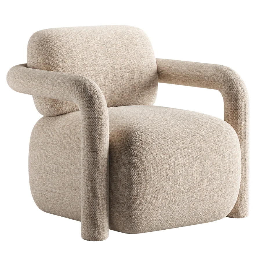 Hairpin Armchair Image 3