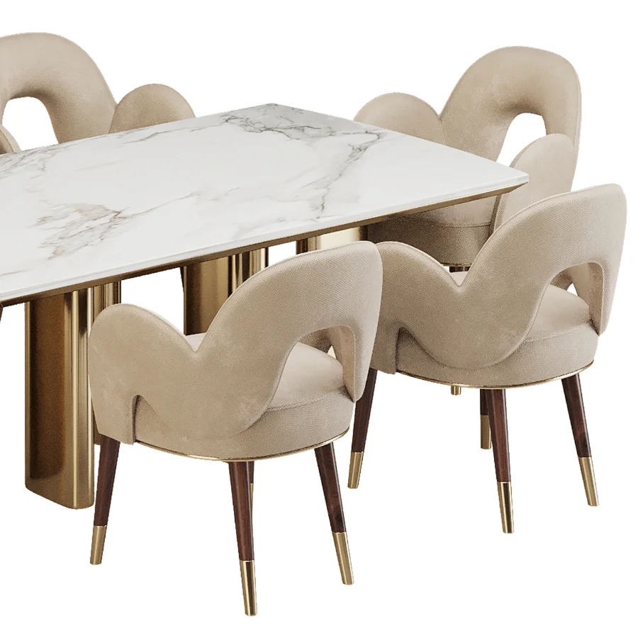 Dinning chair and table384 Image 4