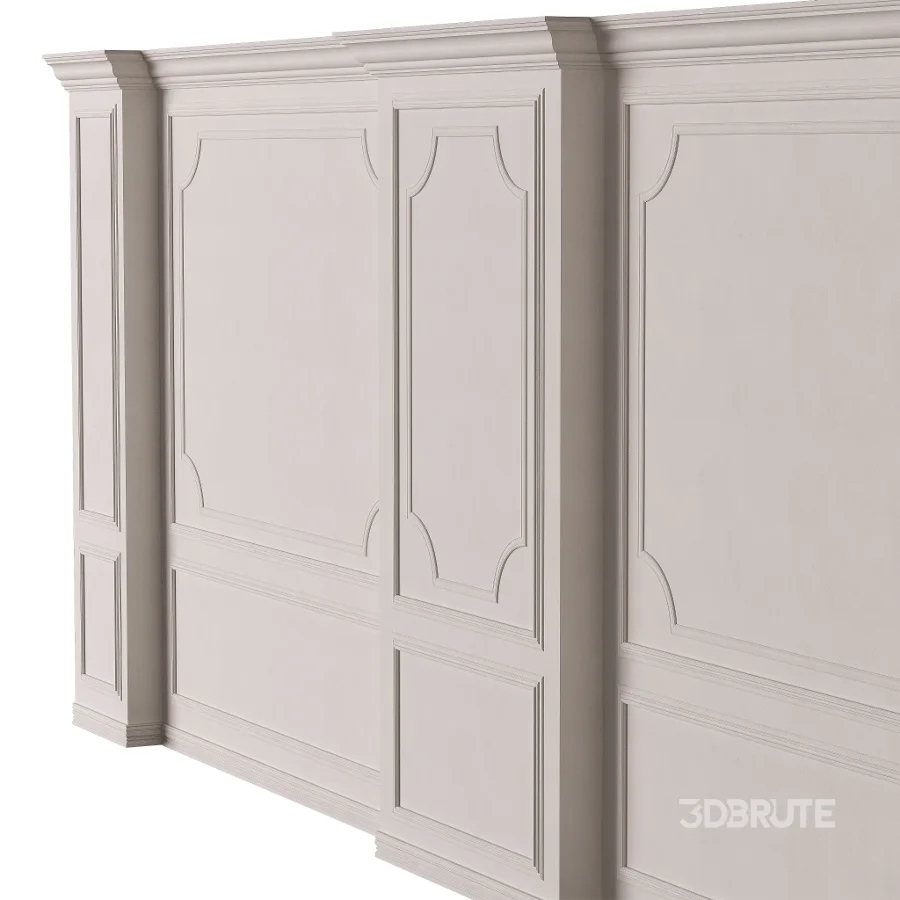 Classic 3D Wall Panel Elegant Design for Interior Decor 18 Image 4