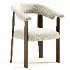 Afra Chair Upholstered by Baxter - Thumbnail 5