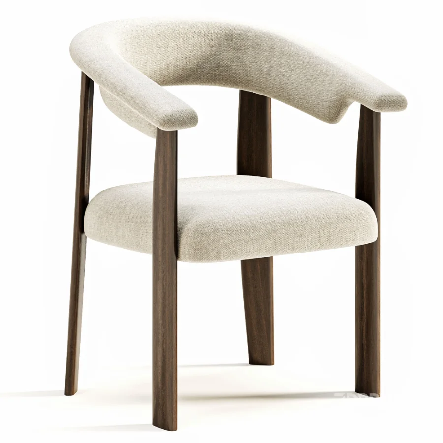 Afra Chair Upholstered by Baxter Image 5