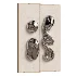 Chrome Bubble Wall Decor V15 - Thumbnail 1
