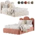 Upholstered Cloud Bed - Thumbnail 1